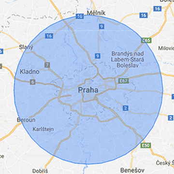 30 km okruh v okolí Prahy
